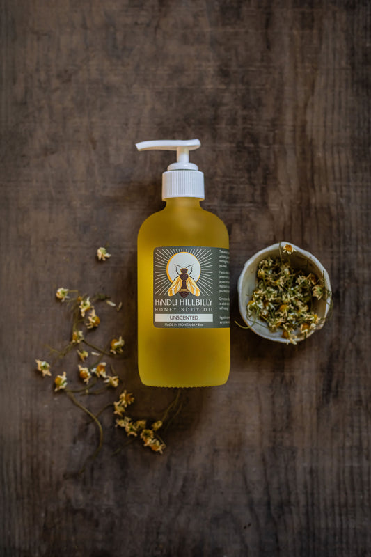 Unscented Honey Body Oil